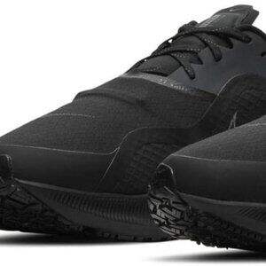 Nike Women's Black Anthracite Air Zoom Pegasus 37 Shield Gymnastics Shoes Sz 7.5